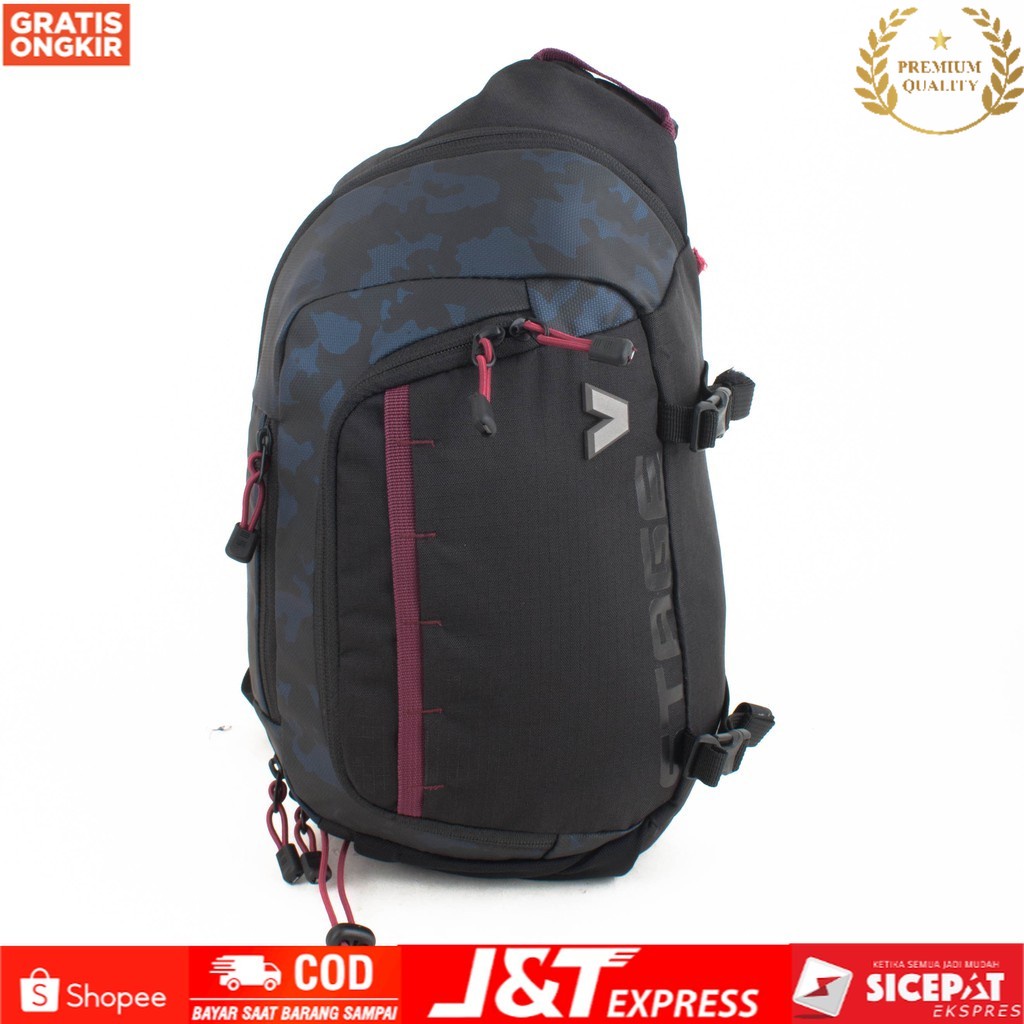 TAS SELEMPANG PRIA SLING BAG TAS KERJA HANGOUT FASHION MK921236051 ORIGINAL -ZECCOLECTION