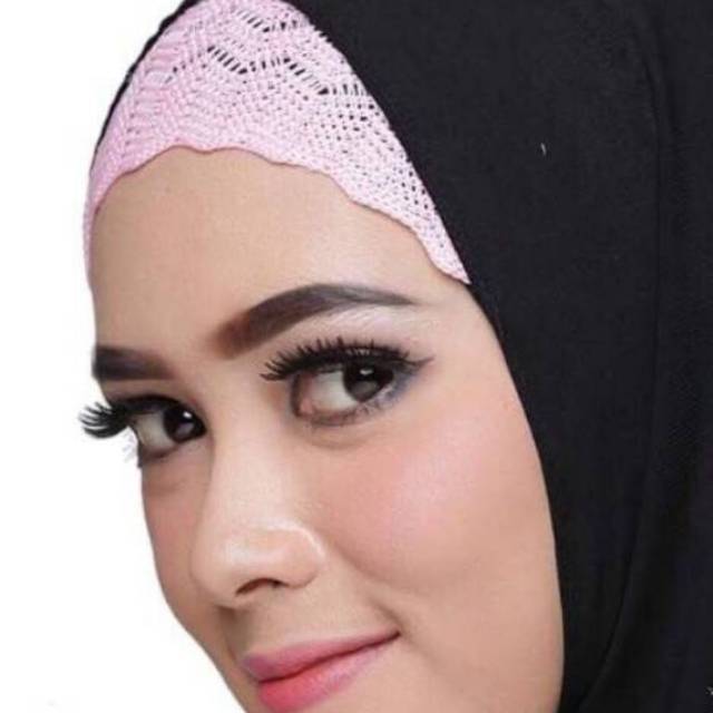 Ciput Rajut / Ciput Zigzag / Bandana Rajut / Ciput Bandana / Inner Hijab / Inner Murah / Inner Rajut