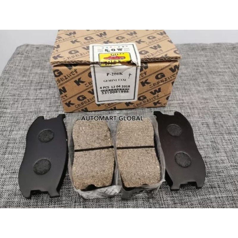 brake pad kampas rem depan holden gemini MK japan