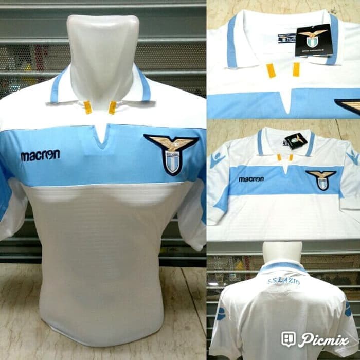 JERSEY BOLA LAZIO AWAY 2018/2019 GRADE ORI