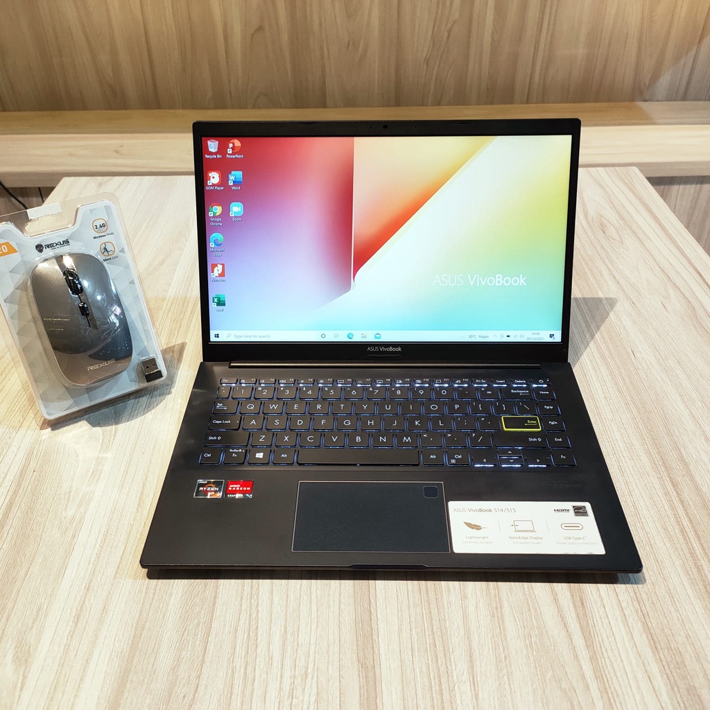 Jual Asus Vivobook S14s15 M413da Hitam Ryzen 3 3250u Ram 8gb Ssd