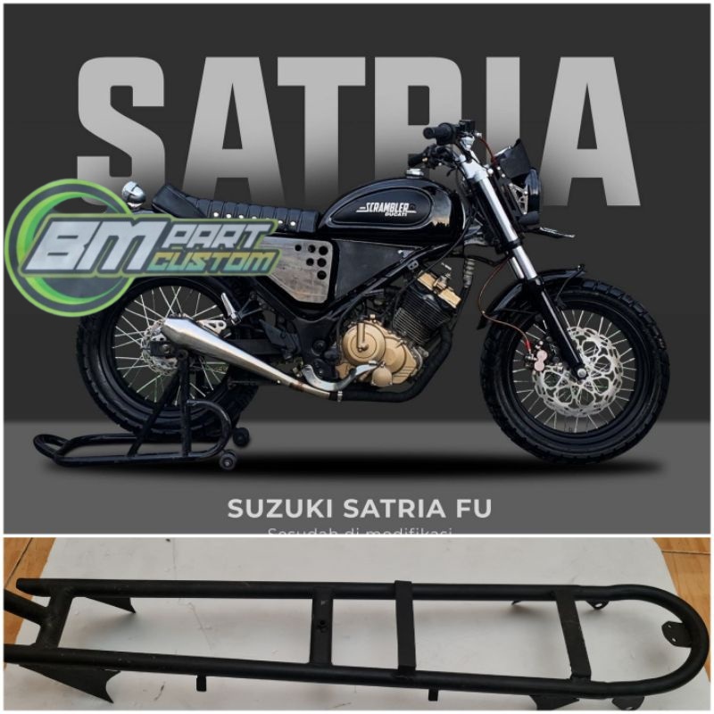 SAMBUNGAN RANGKA SATRIA FU JAPSTYLE DAN SCRAMBLER