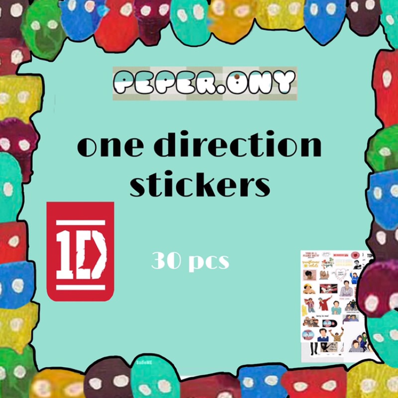 

STICKER TUMBLR ONE DIRECTION (30 pcs)