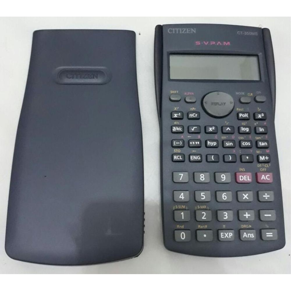 Kalkulator Scientific Citizen CT 350 MS / CT-350MS STAT - Data Editor