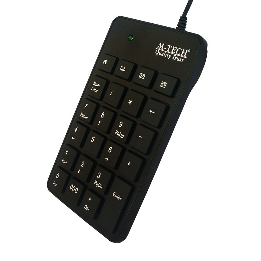 Trend-M-Tech Keyboard USB Numeric - Hitam