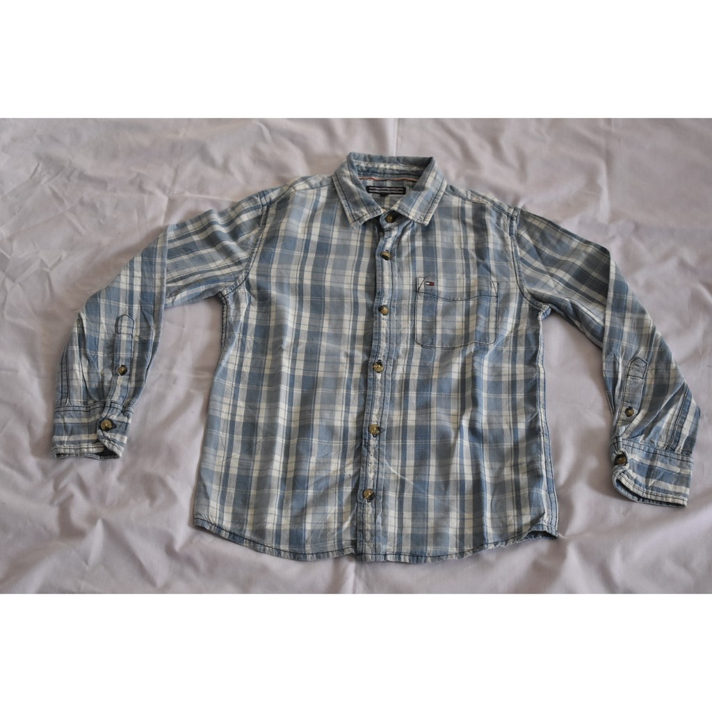 Preloved Kemeja Anak brand Tommy Hilfiger usia 6 tahun