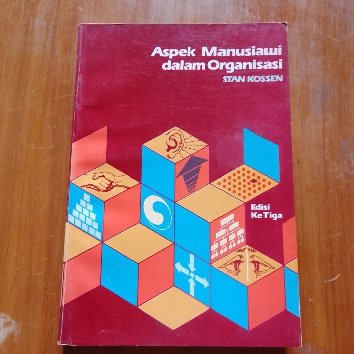 Buku ASPEK MANUSIAWI dalam ORGANISASi Edisi Ketiga - Kossen