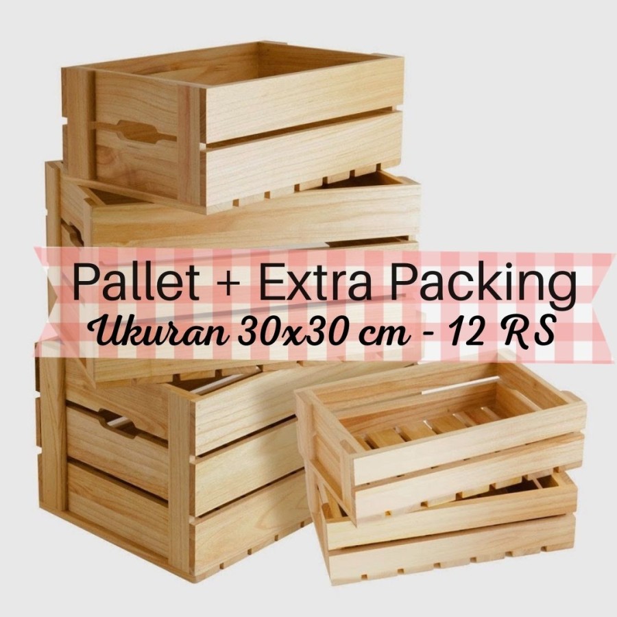 

Extra Packing 12R (Palet Kayu)