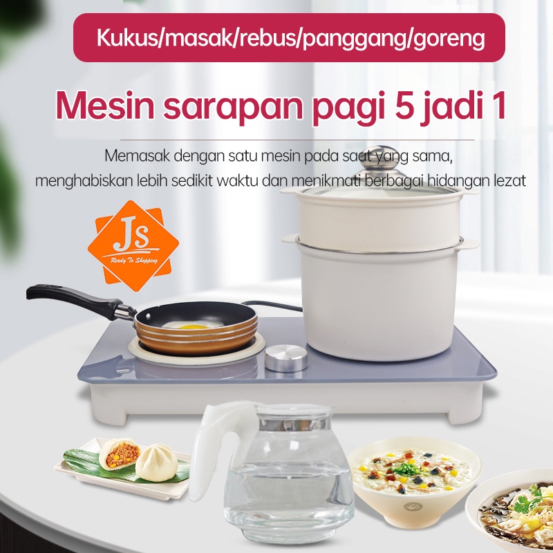 Breakfast Machine Electric 5 in 1 / Breakfast Masker / Mesin Sarapan Praktis