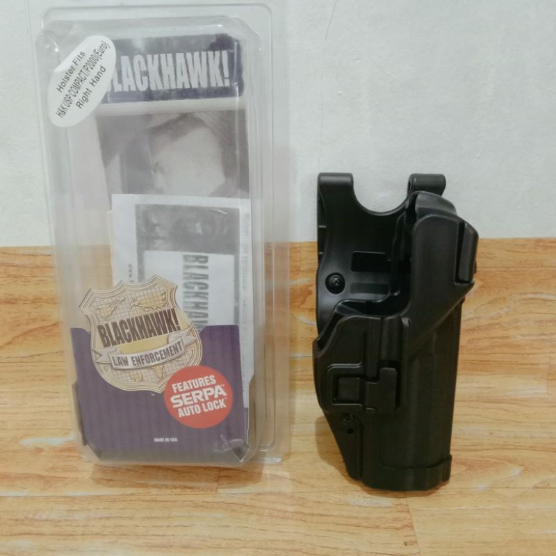 holster pinggang HK usp / hs blackhawk G2 / holster tactical import