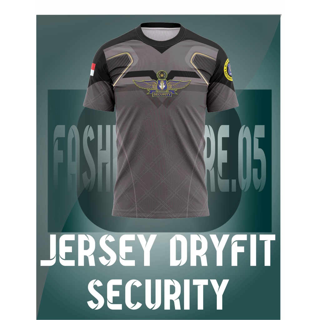 KAOS JERSEY DINAS SECURITY/KAOS DRYFIT DINAS SECURITY/KAOS JERSEY DRYFIT LAPANGAN SECURITY