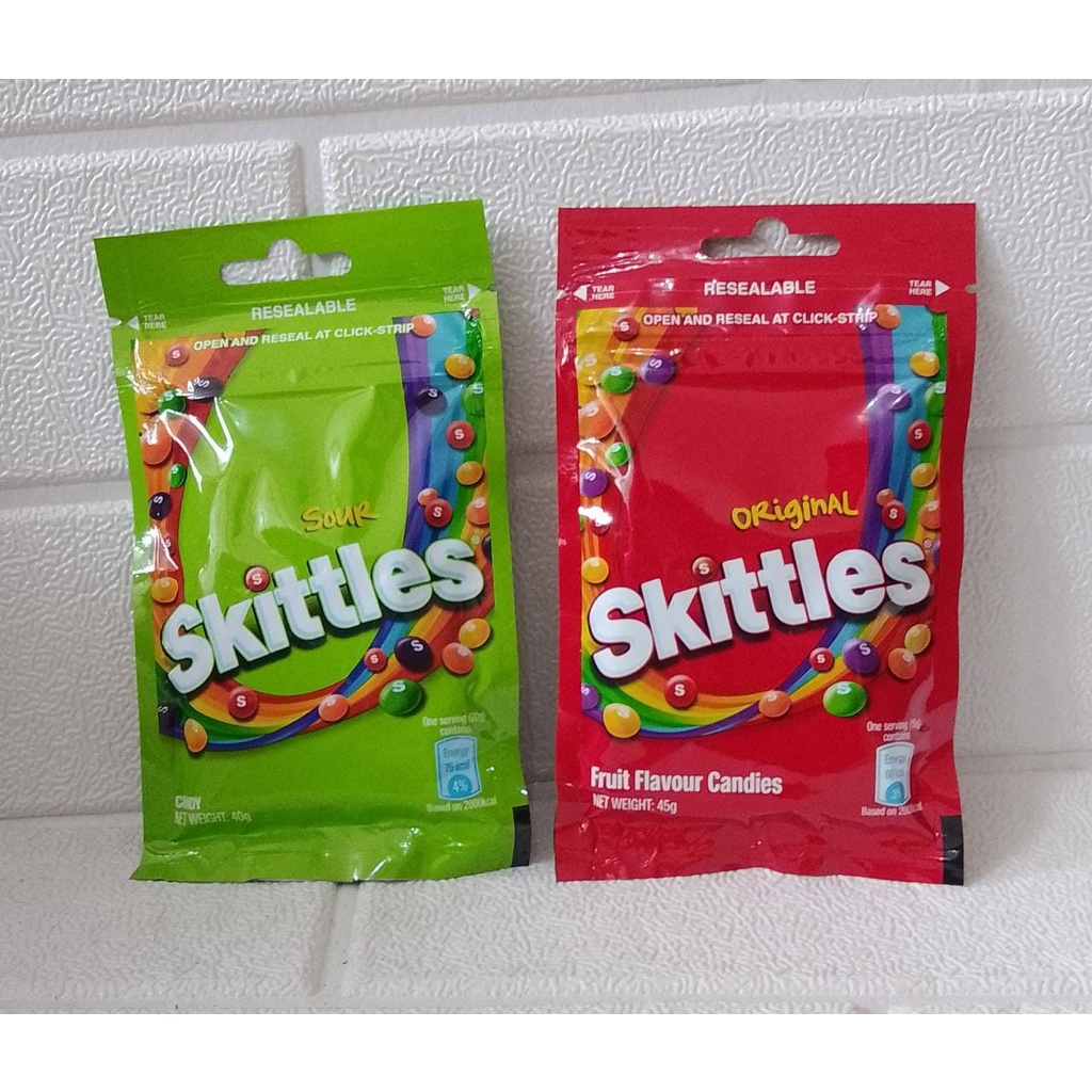 Skittles candy china