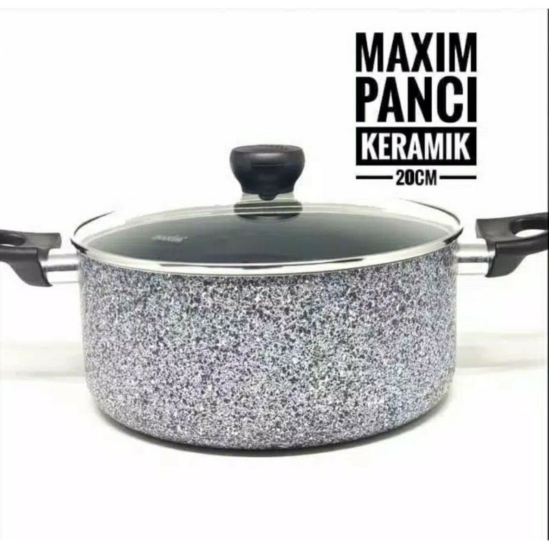 Jual Maxim Neostone Dutch Oven Panci Anti Lengket Panci Maxim Neostone