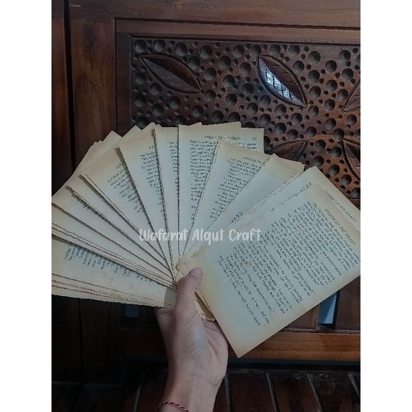

Paper Old/Vintage paper old 1990's English Kreasi jurnal/Scrapbook