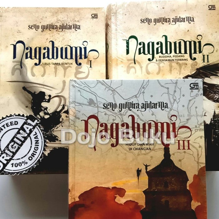 Set Nagabumi I, II, III by Seno Gumira Ajidarma