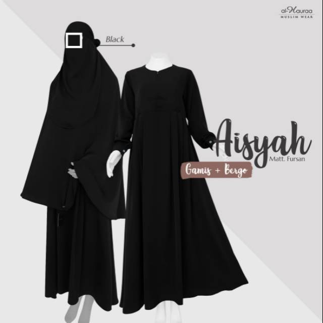 Gamis Aisyah by Al-Hauraa (Fursan)