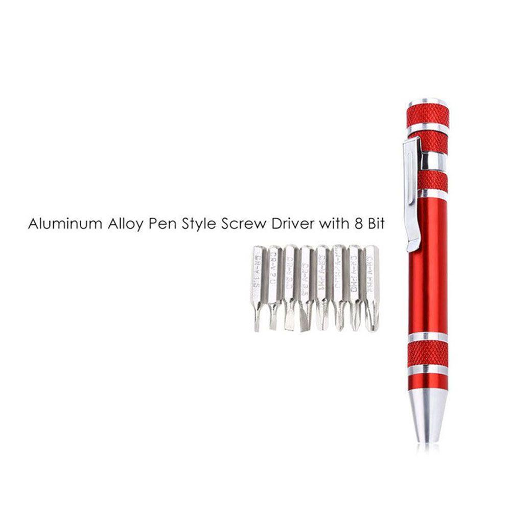 Populer Obeng Baru Multi-Alat Obeng Set Pen Style Screw Driver