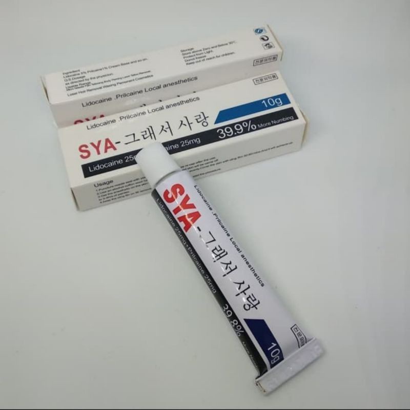 Anastesi Cream SYA | Sulam Alis Bibir Dermapen 10gr