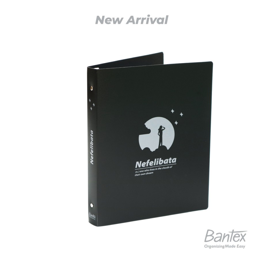 

R2GO - Bantex Multiring Binder Trendy A5/B5 20 Hole - Nefelibata #3324/26
