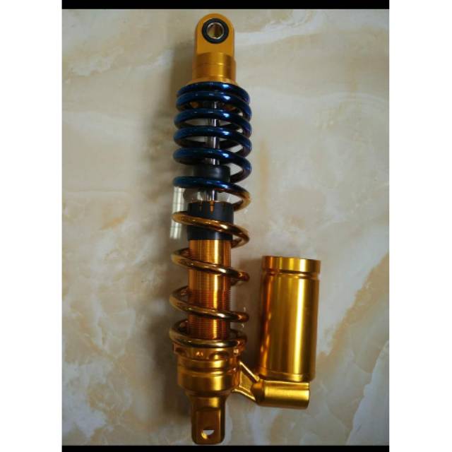 Shock Tabung Bawah gold 2tone uk 310mm