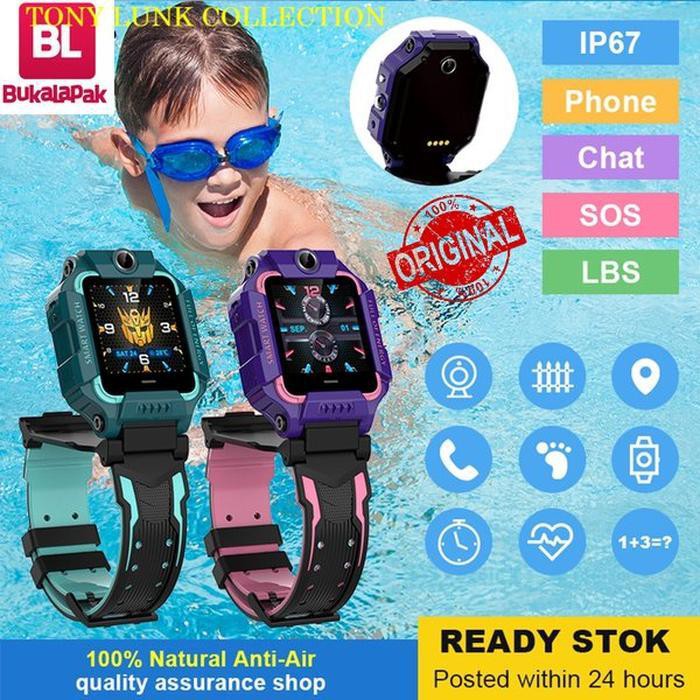 Imoo Z6 Smartwatch Anak Imo Smart Watch Aimoo Aimo Jam Phone Dual Kamera 360 Derajat Tahan Air Shopee Indonesia