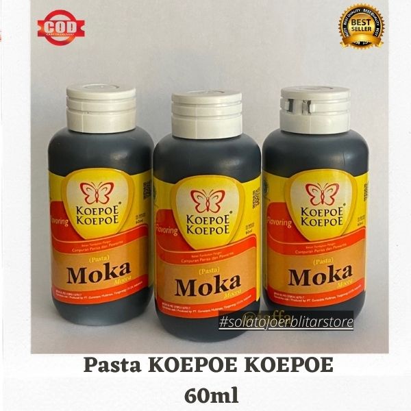 

Pasta KOEPOE KOEPOE 60ml - Moka | Pasta Perisa Makanan Rasa Moca Mocca | Original Halal