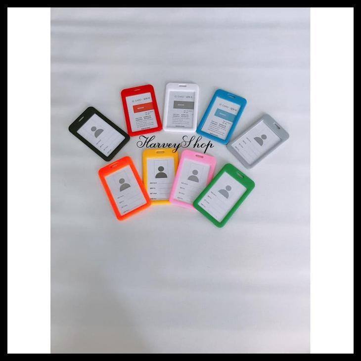 

ID CARD / NAME TAG / CARD HOLDER / TEMPAT ID CARD / CASING ID CARD - PUTIH, POLOS