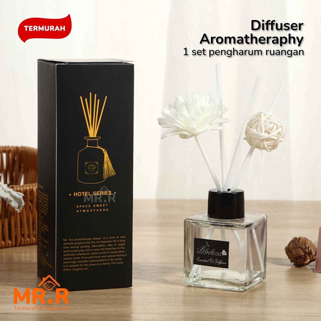 Pengharum Ruangan Aromaterapi Diffuser Aromatherapy Pewangi Ruangan Kamar Parfum Stick Free Oil 50ml