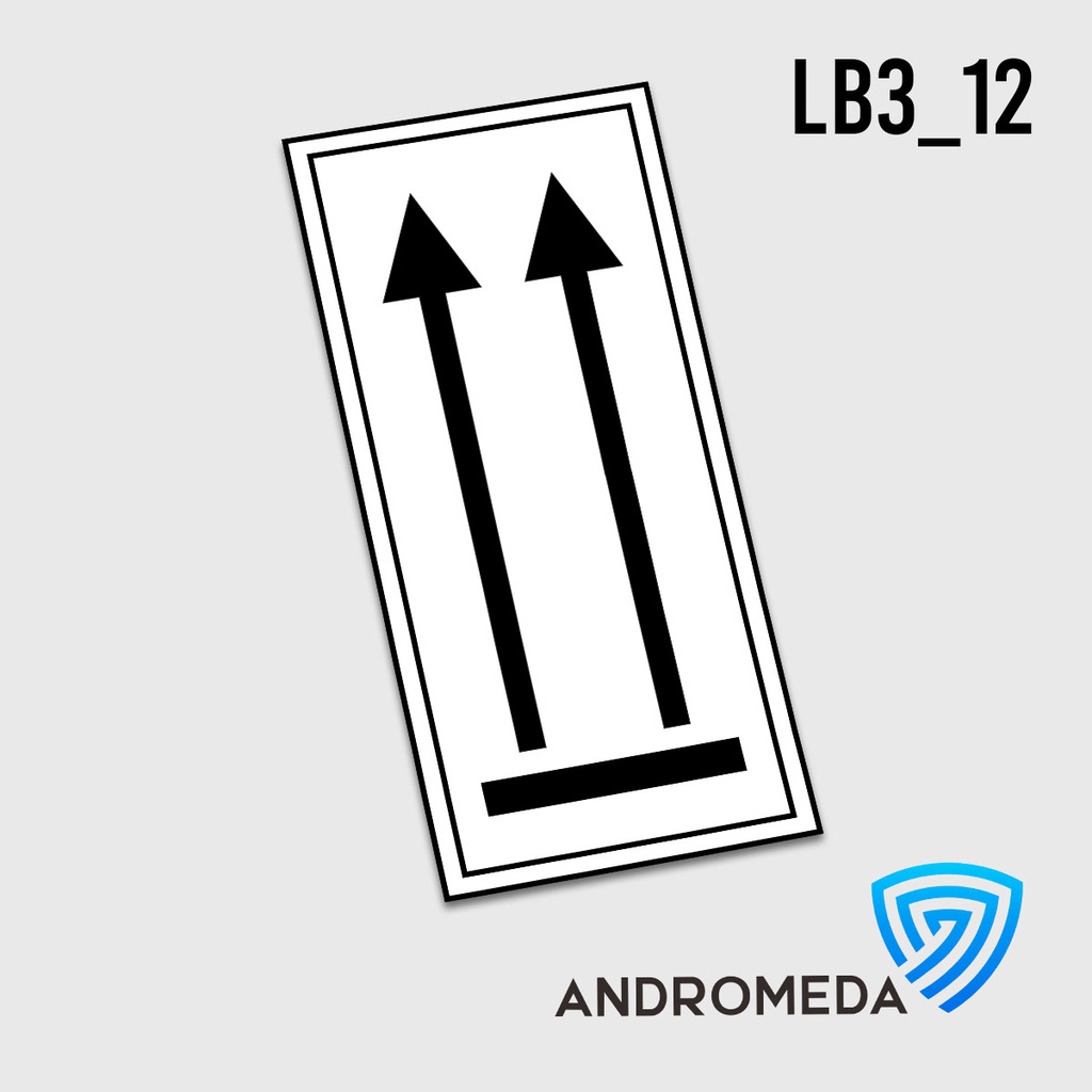 

Safety Stiker Poster Label Limbah B3 : Tutup Wadah Atau Kemasan - 7x15 cm