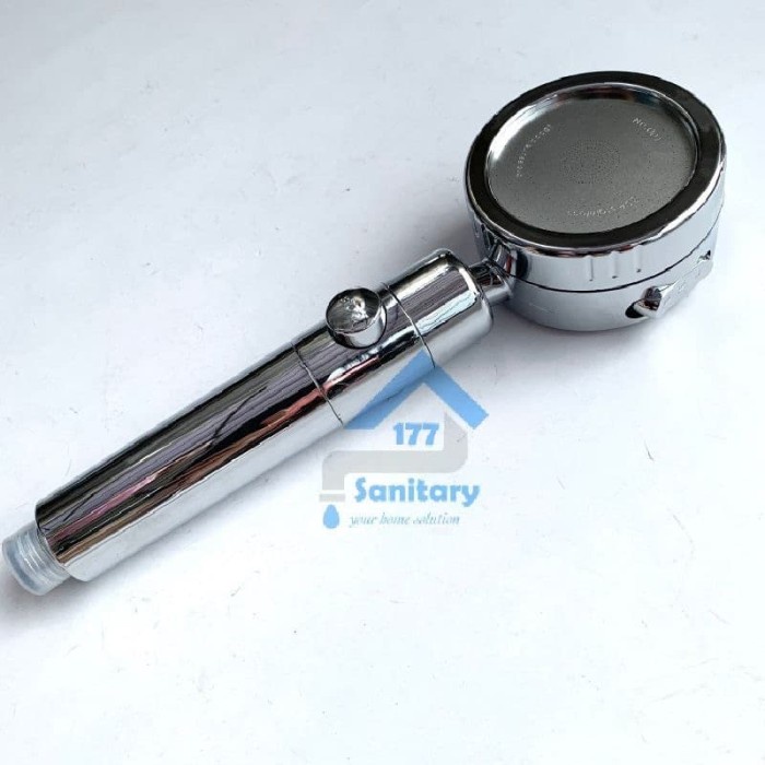BAROKAH GAMIS ENGMEC Kepala Super Head Shower Hemat Air 3in1 ON OFF shower putar 360