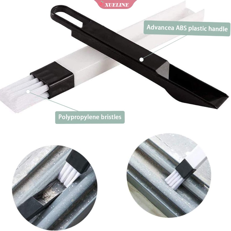 2 in 1 Sikat Pembersih Lipat Multifungsi Untuk Jendela / Keyboard