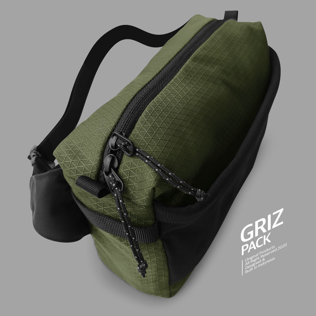 Pinnacle Griz Pack - Green ( Waistbag )