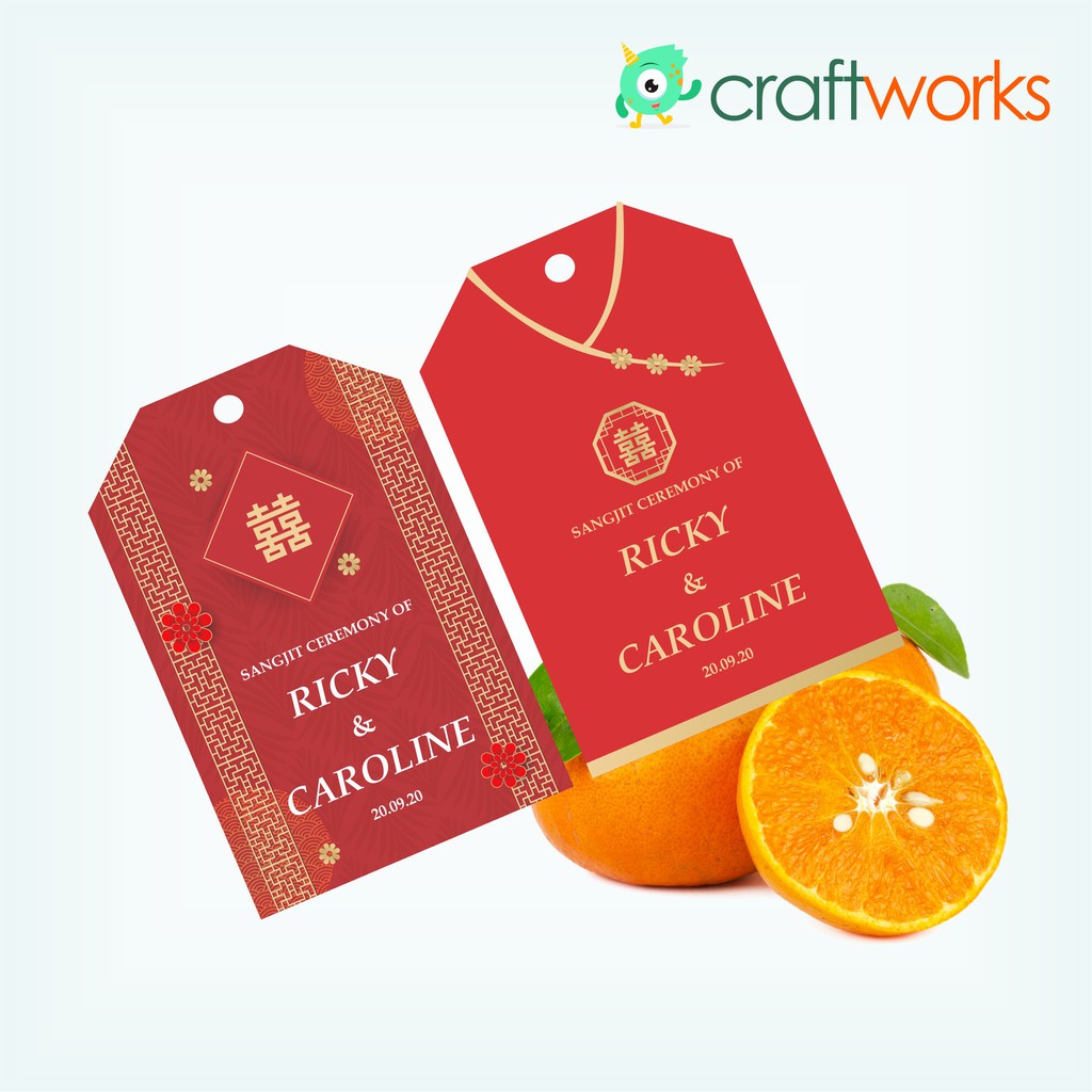SANGJIT SOUVENIR HANG TAG - CUSTOM