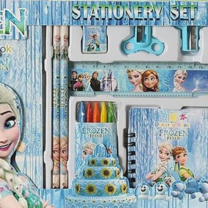 Stationary set goody bag ultah kado natal minion mickey mouse frozen11