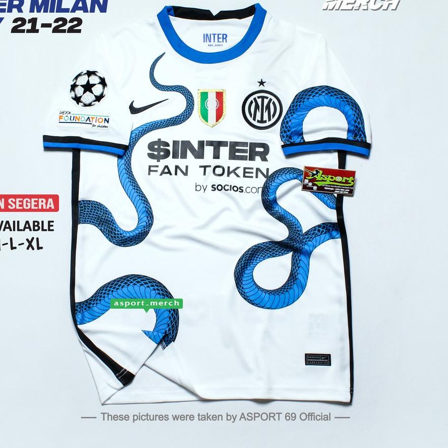 ⅎ JERSEY BOLA INTER MILAN AWAY NEW 2021 2022 GRADE ORI IMPORT ♡