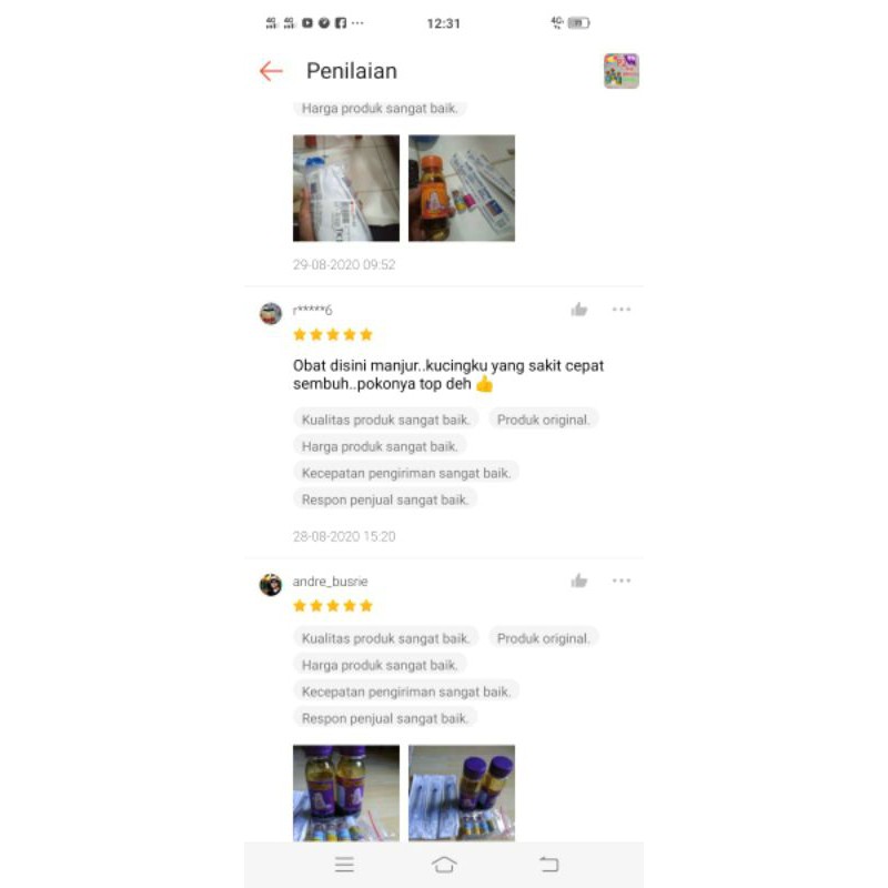 Obat vitamin Kucing Minum Original P2 Untuk Jamur Kutu Scabies Kulit Gatal Koreng Abses cacingan Kutu Telinga by uky amino