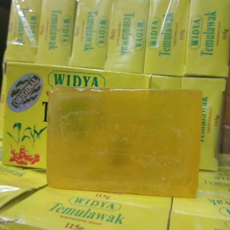 SABUN TEMULAWAK WIDYA WHITENING SOAP / SABUN TEMULAWAK WIDYA ORIGINAL / SABUN TEMULAWAK WIDYA