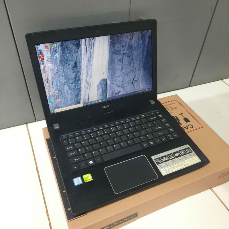 Laptop Acer Aspire E5-475G Cor i7-7500U 2.7Ghz Ram 8GB/ 1TB doble vga Nvdia Geforce 940Mx 2GB