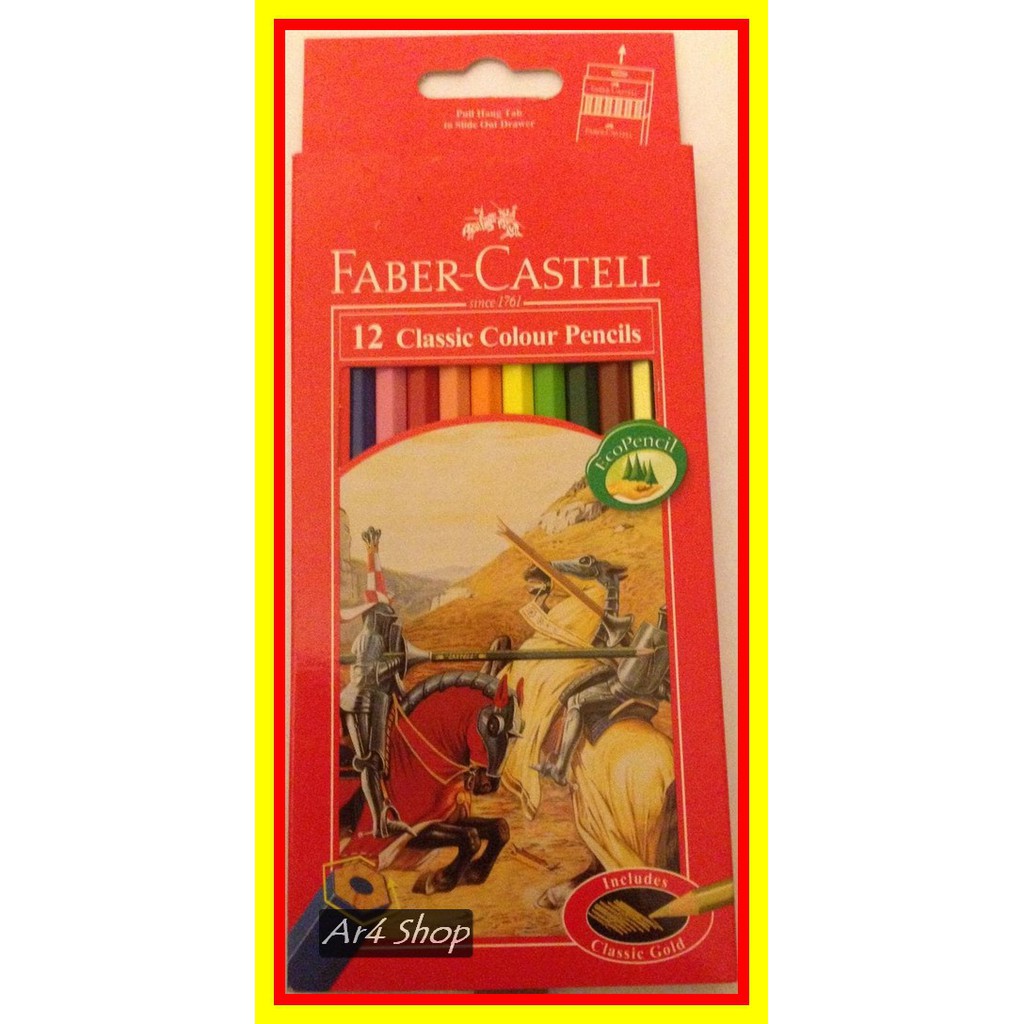

TERLARIS Pencil - Faber Castell - 12 Classic Colours & 40;Art No 115852& 41; & 40;Per Dozen