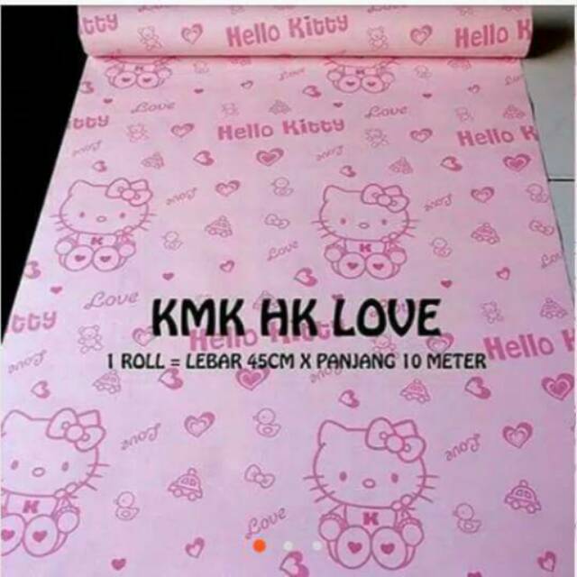 dekorasi kamar hello kitty pink<br />