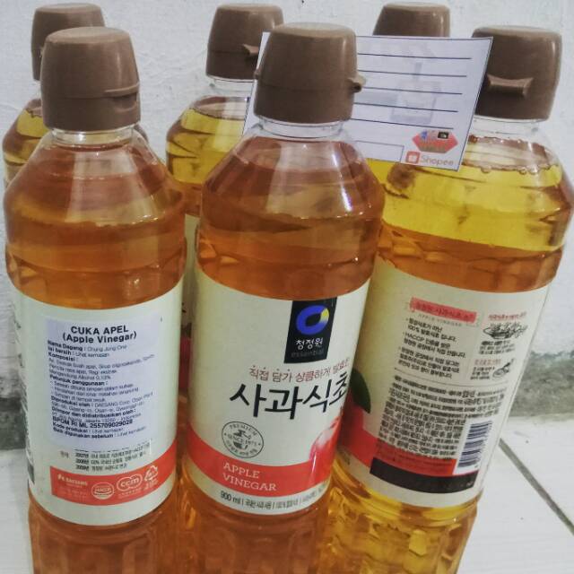 

Cuka Apel Korea (Apple Vinegar) Daesang [Chung Jung One] 900ml