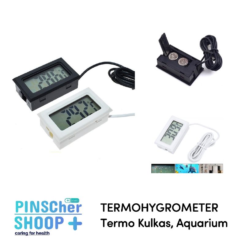 Thermometer Kulkas Termometer Aquarium Termometer Vaksin