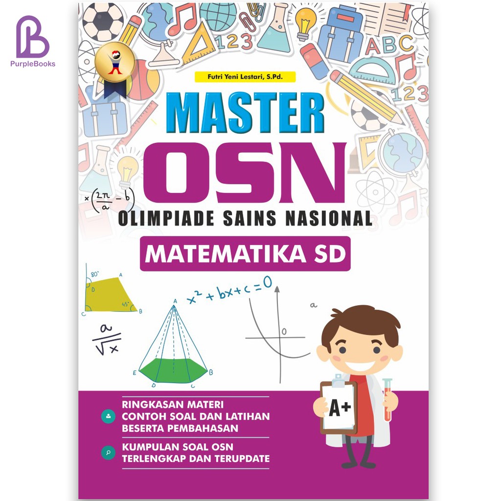 BUKU OSN : Master OSN Matematika SD : Buku Matematika SD / Buku Panduan OSN Matematika SD / Buku SD / Buku Soal OSN-0