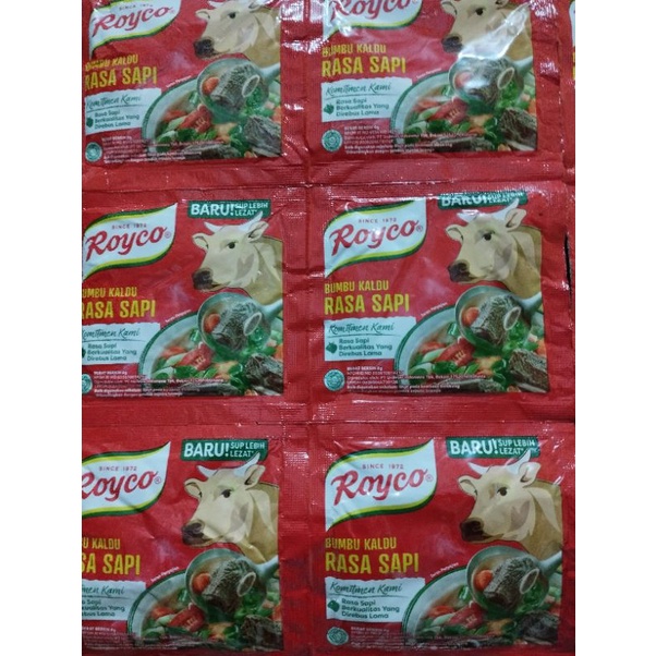 

Royco Kaldu Bubuk 8 gr