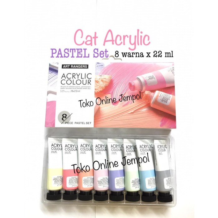 

(TERLARIS) Cat Acrylic Pastel Color Set Color Art Ranger 297358 Akrilik ATK1052AR