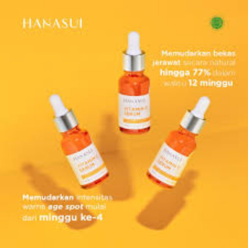 Serum Vit C ÷ Vit E Hanasui - Serum  HaNasui Orange