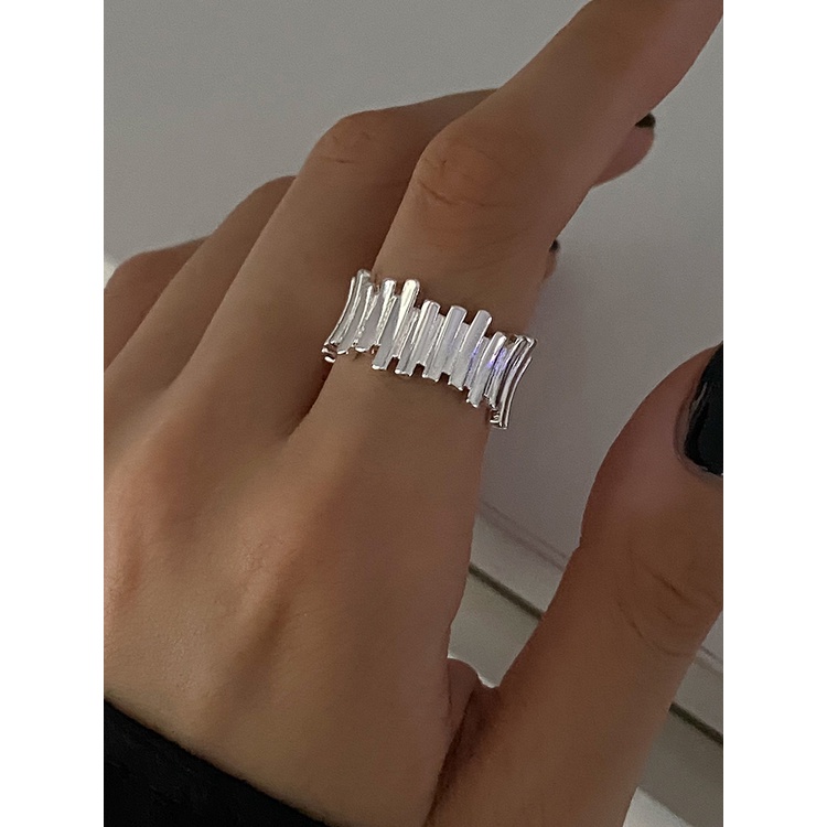 Cincin Bahan metal Gaya hip hop Untuk Pria Dan Wanita