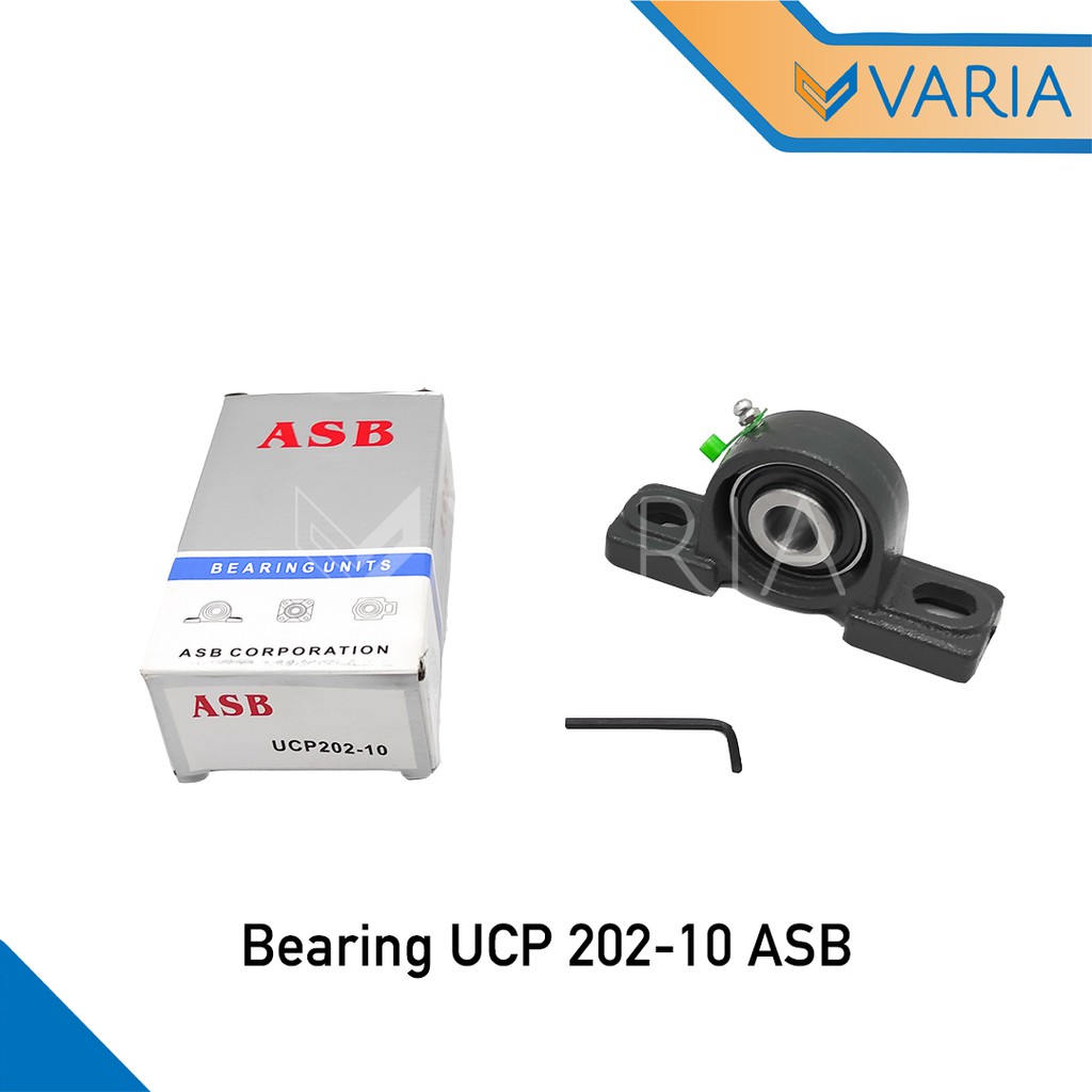 Bearing / Laher Pillow Block Duduk UCP 202-10 As 15.875 mm 5/8&quot; ASB