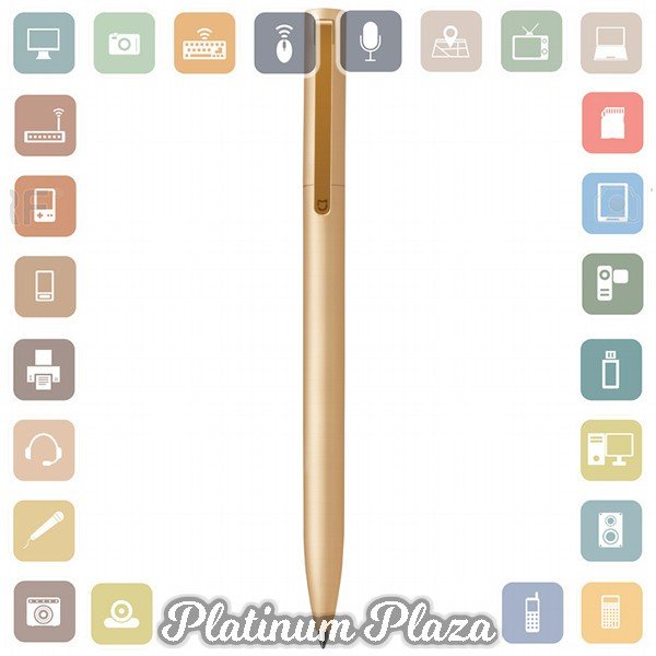 

Xiaomi Mi Jia Metal Signature Pen Pulpen -Original- - Golden