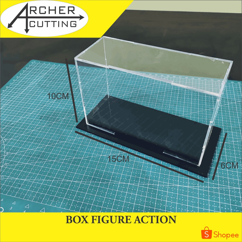 BOX FIGURE ACTION DIECAST ACRYLIC ALAS LEBAR